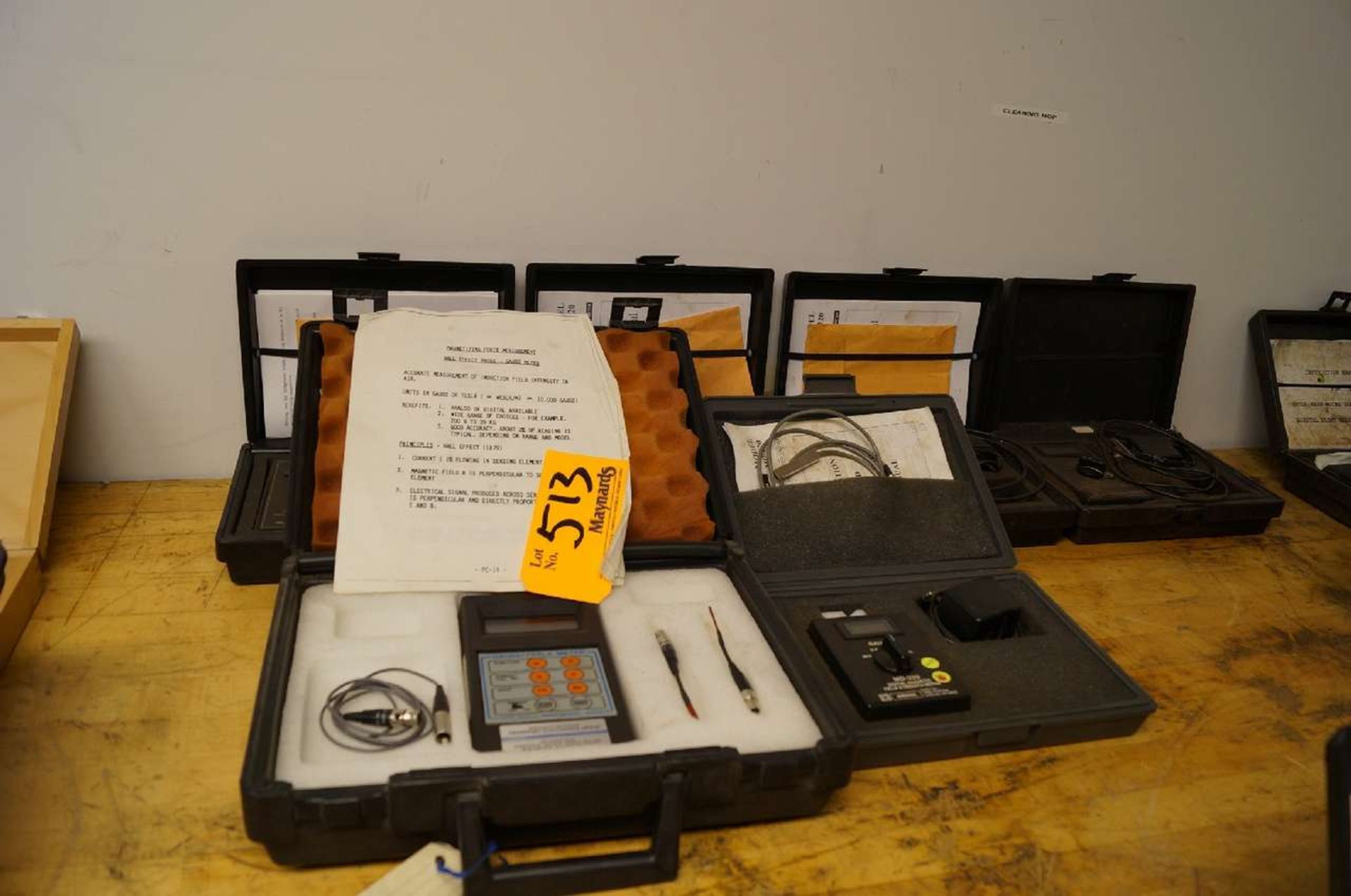 (6) Magnetizing Force Measurement Tools