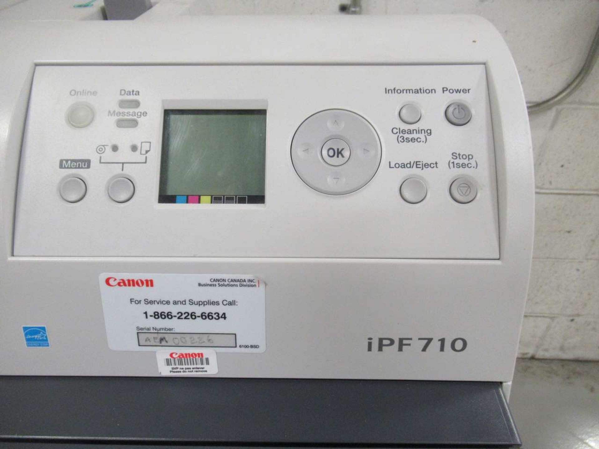 Canon IPF710 Wide Format Printer - Image 2 of 4