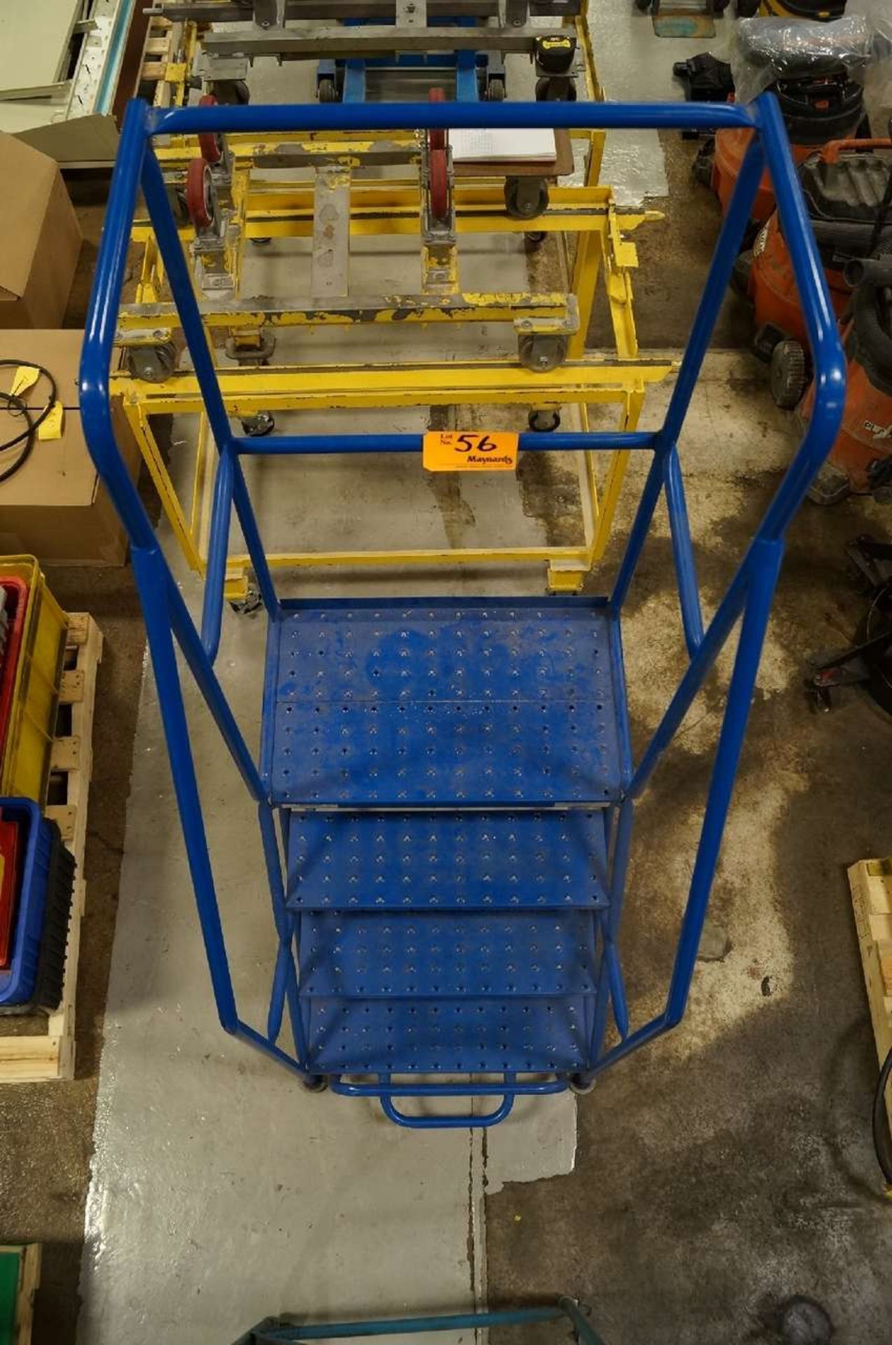 Canway 4H 4 Step Rolling Safety Staircase