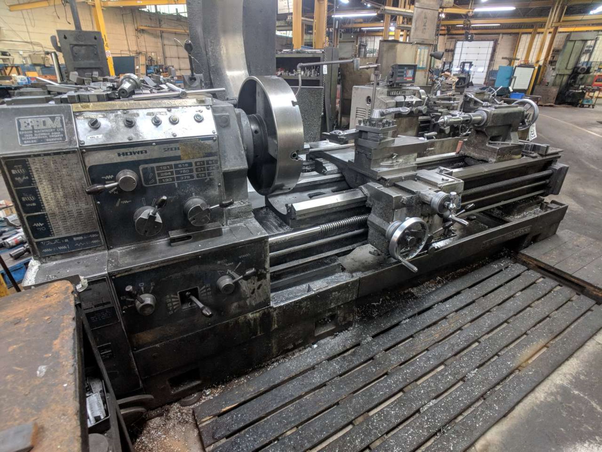 1975 Howa 2000 Gap Bed Lathe