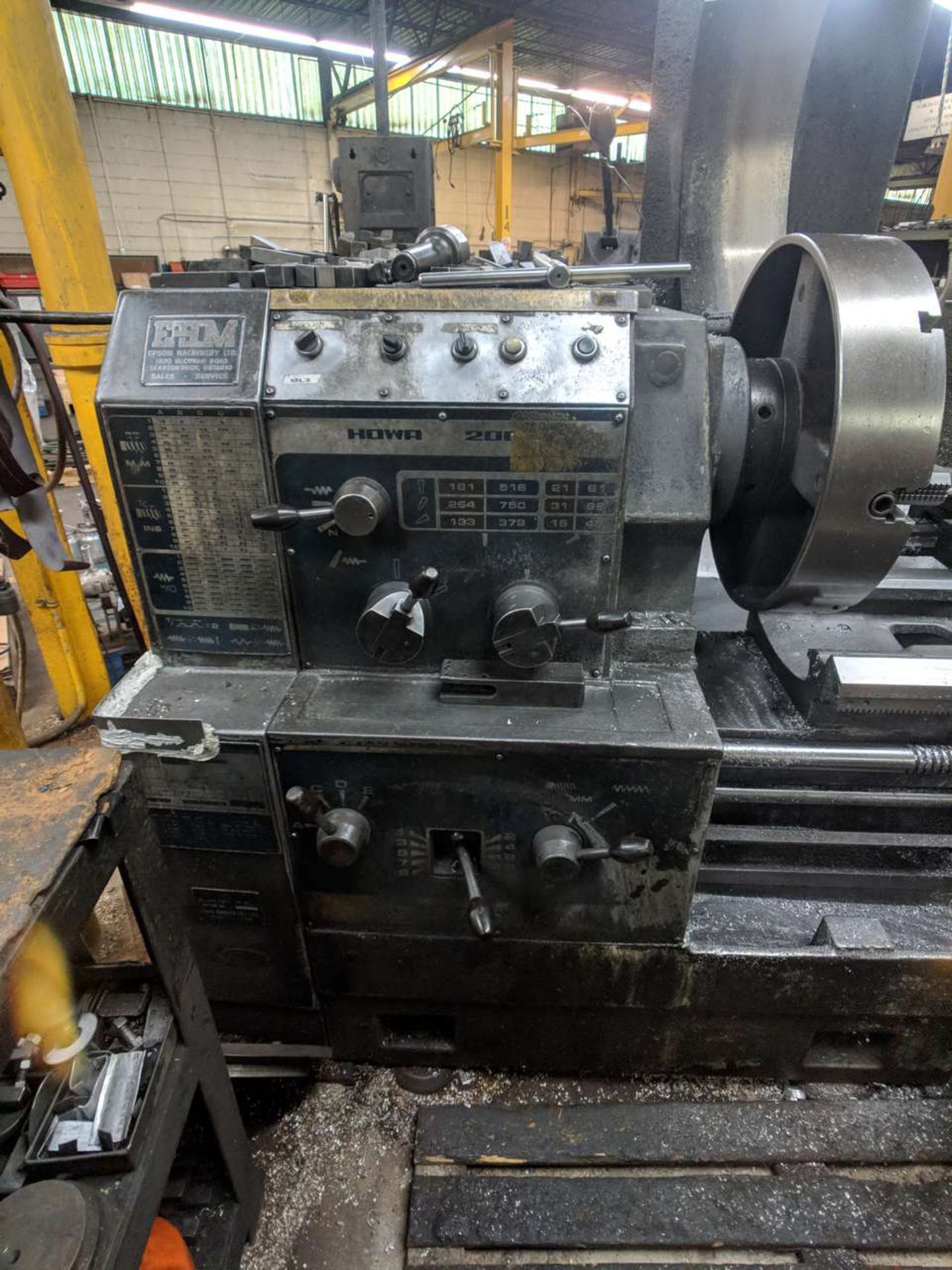 1975 Howa 2000 Gap Bed Lathe - Image 2 of 5