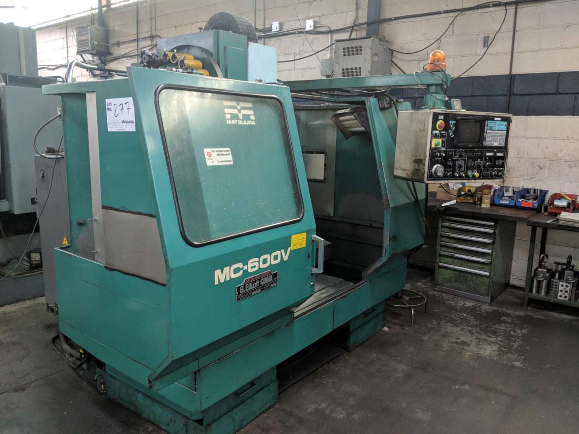 Matsuura MC-600V CNC Vertical Machining Center