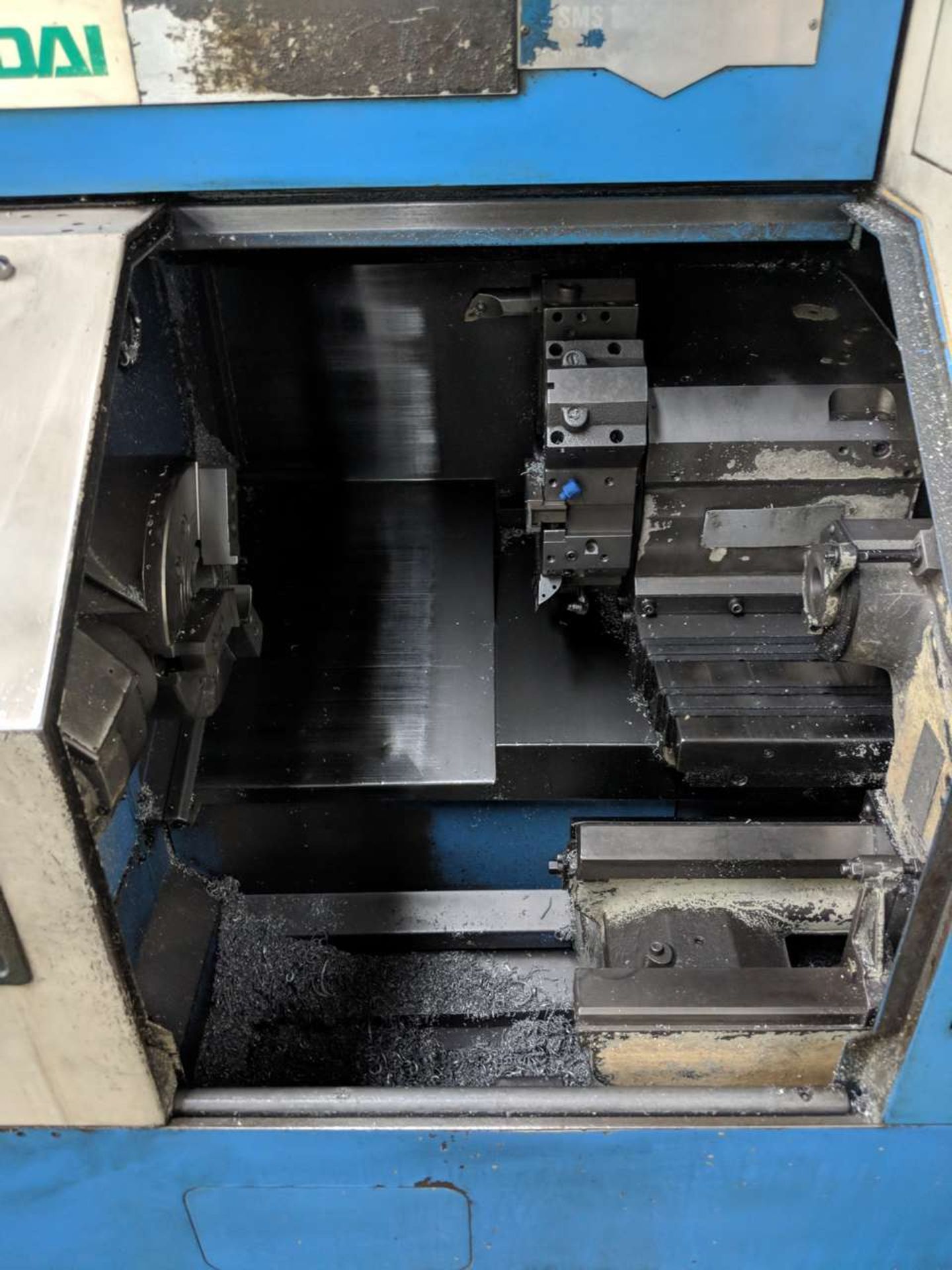 Hyundai HIT-18S CNC Lathe Chip Conveyor, - Image 2 of 4