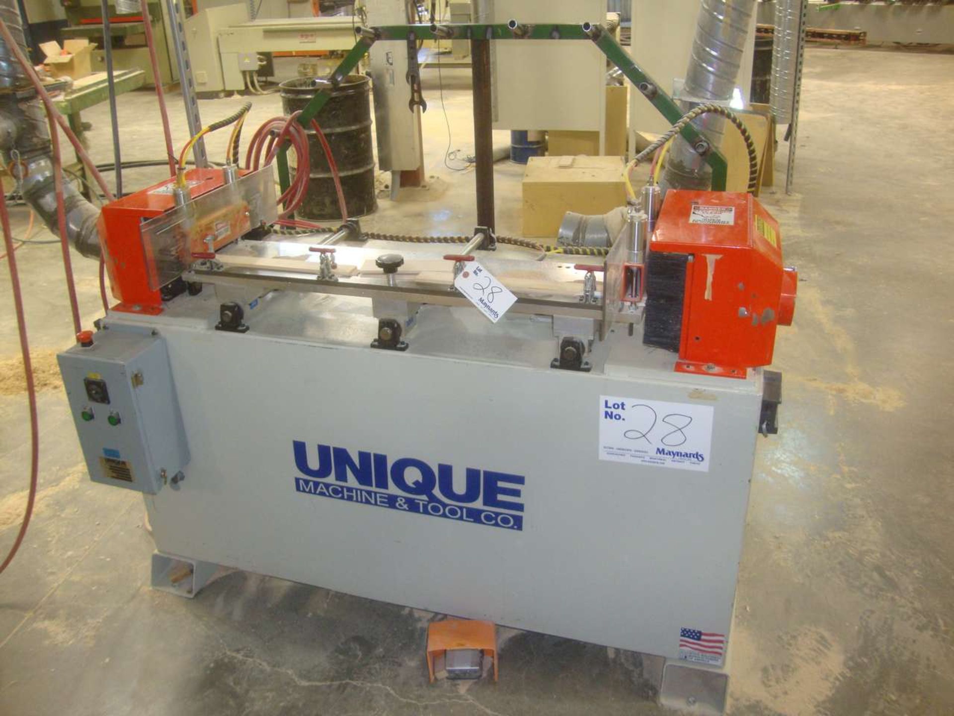 UNIQUE 310-40" Miter machine, drill & jointer