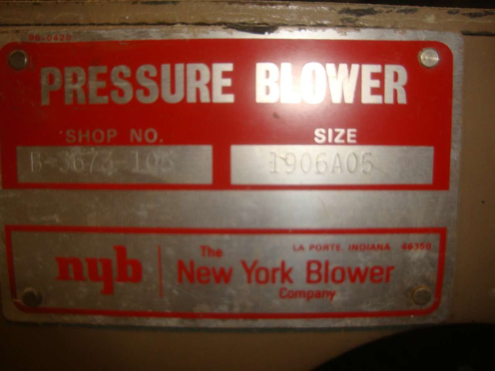 NYB Pressure blower - Image 3 of 4