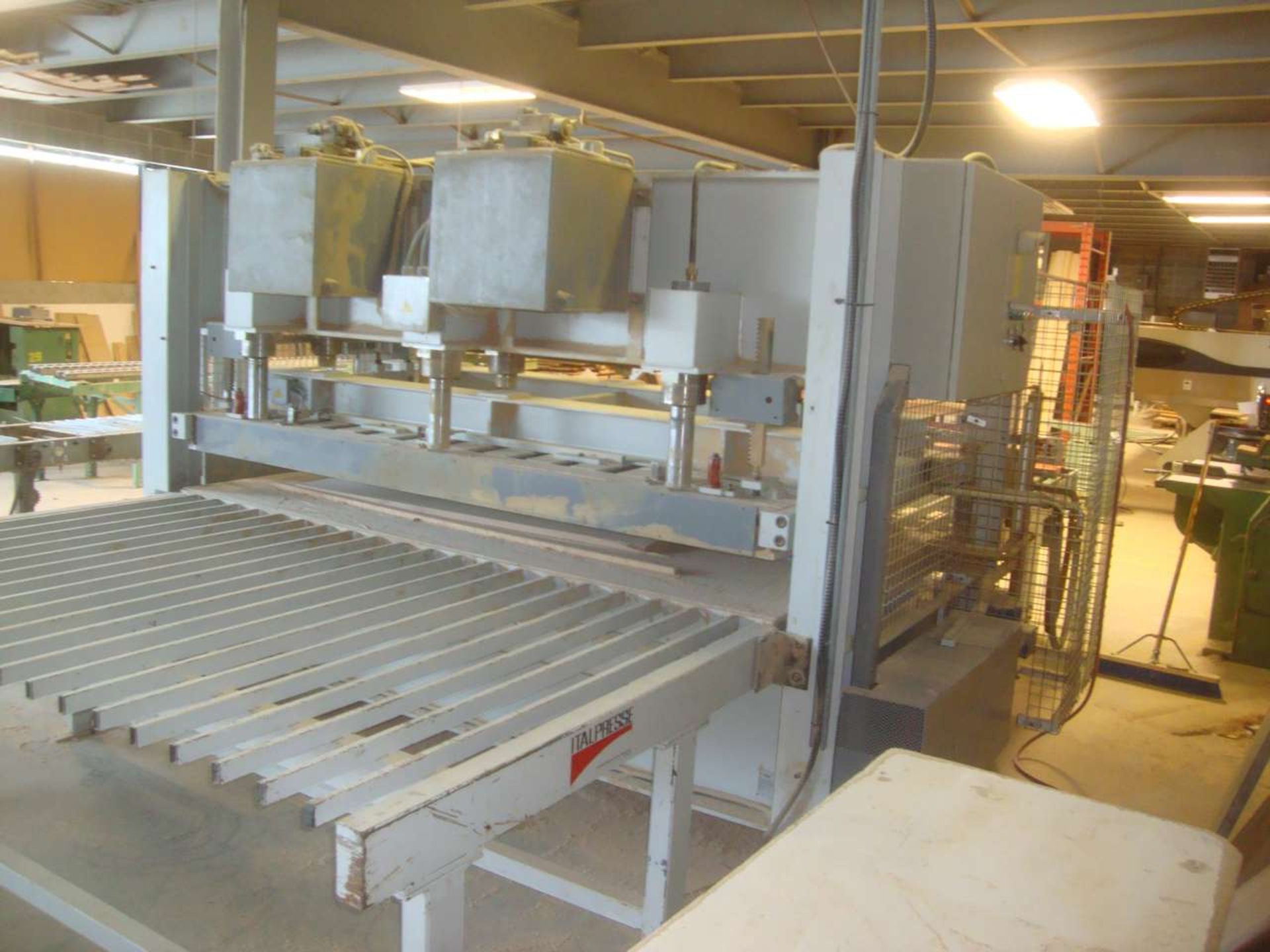 ITALPRESS PL/9 SPECIAL Solid wood press line for wood panels, - Image 8 of 9