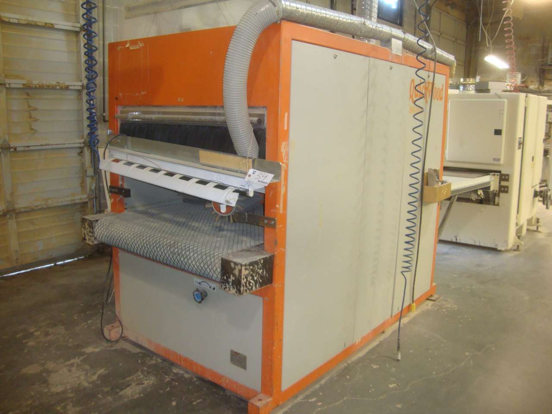 1992 QUICKWOOD RO1100 Dual head denibbing sander - Image 5 of 6