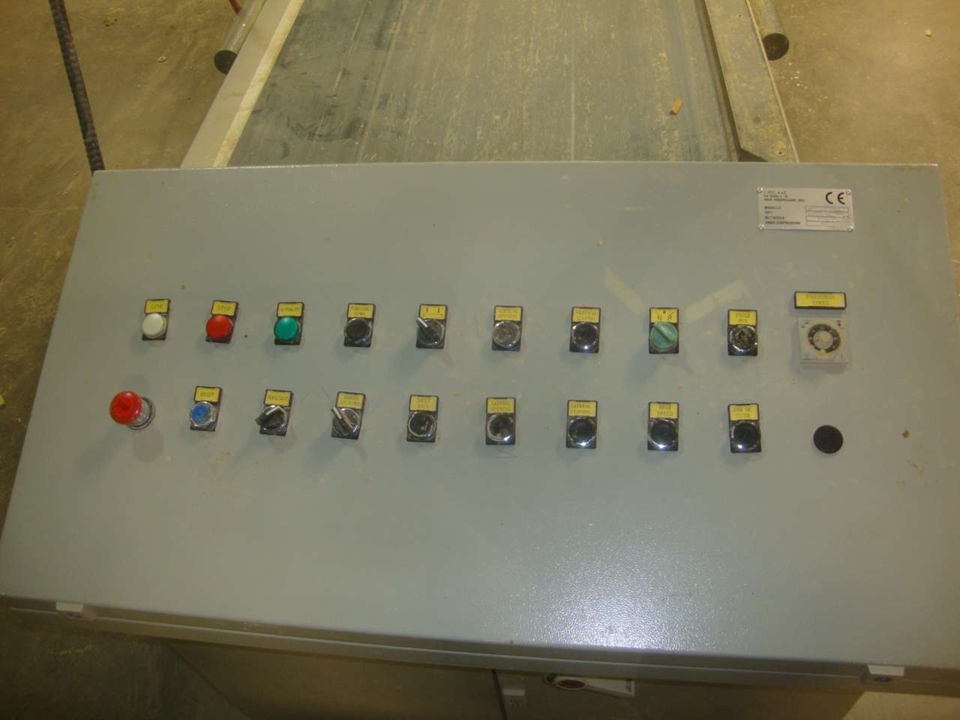 2000 CPC Pressaper porte Twin head press assembly table, - Image 4 of 5