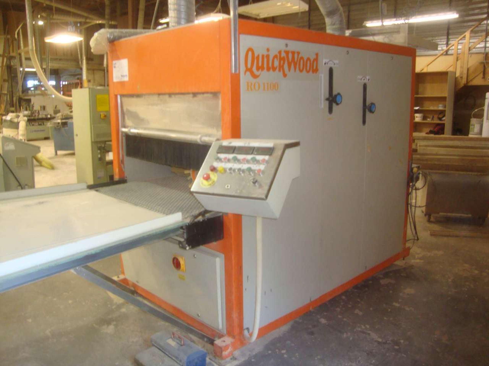 1992 QUICKWOOD RO1100 Dual head denibbing sander - Image 2 of 6