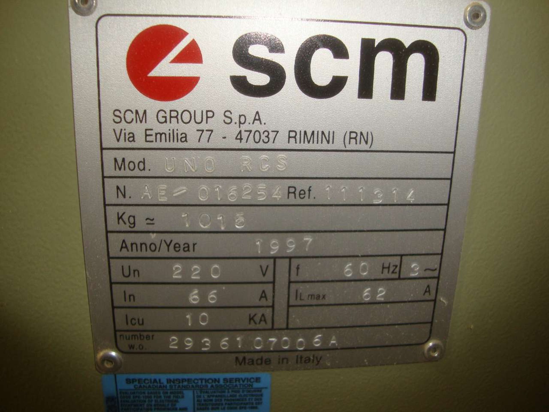 SCM UNO ROS belt sander - Image 5 of 5