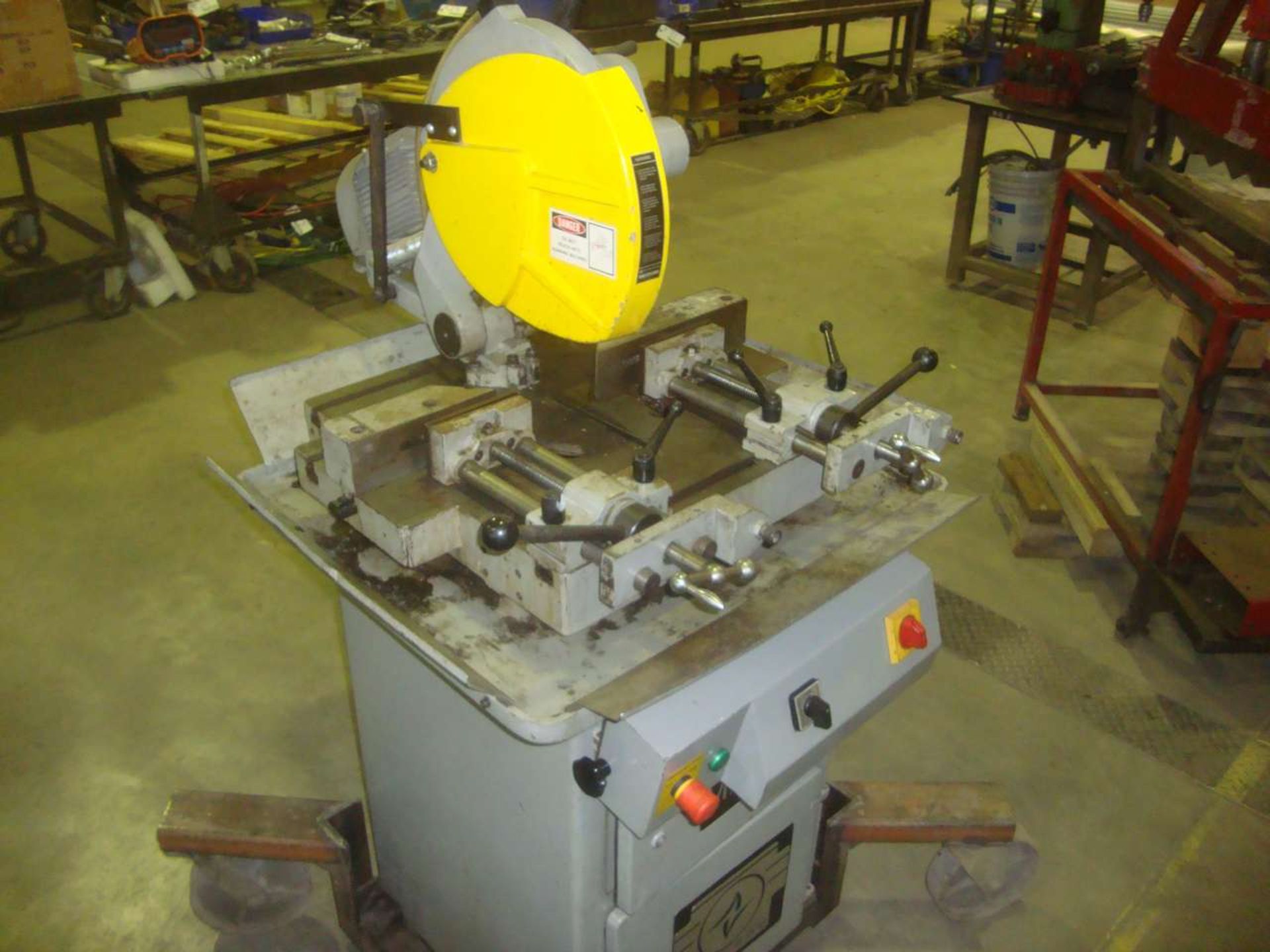 Maxisaw MX370 14 1/2" Cut Off Saw Twin Manual Clamp - Image 2 of 2