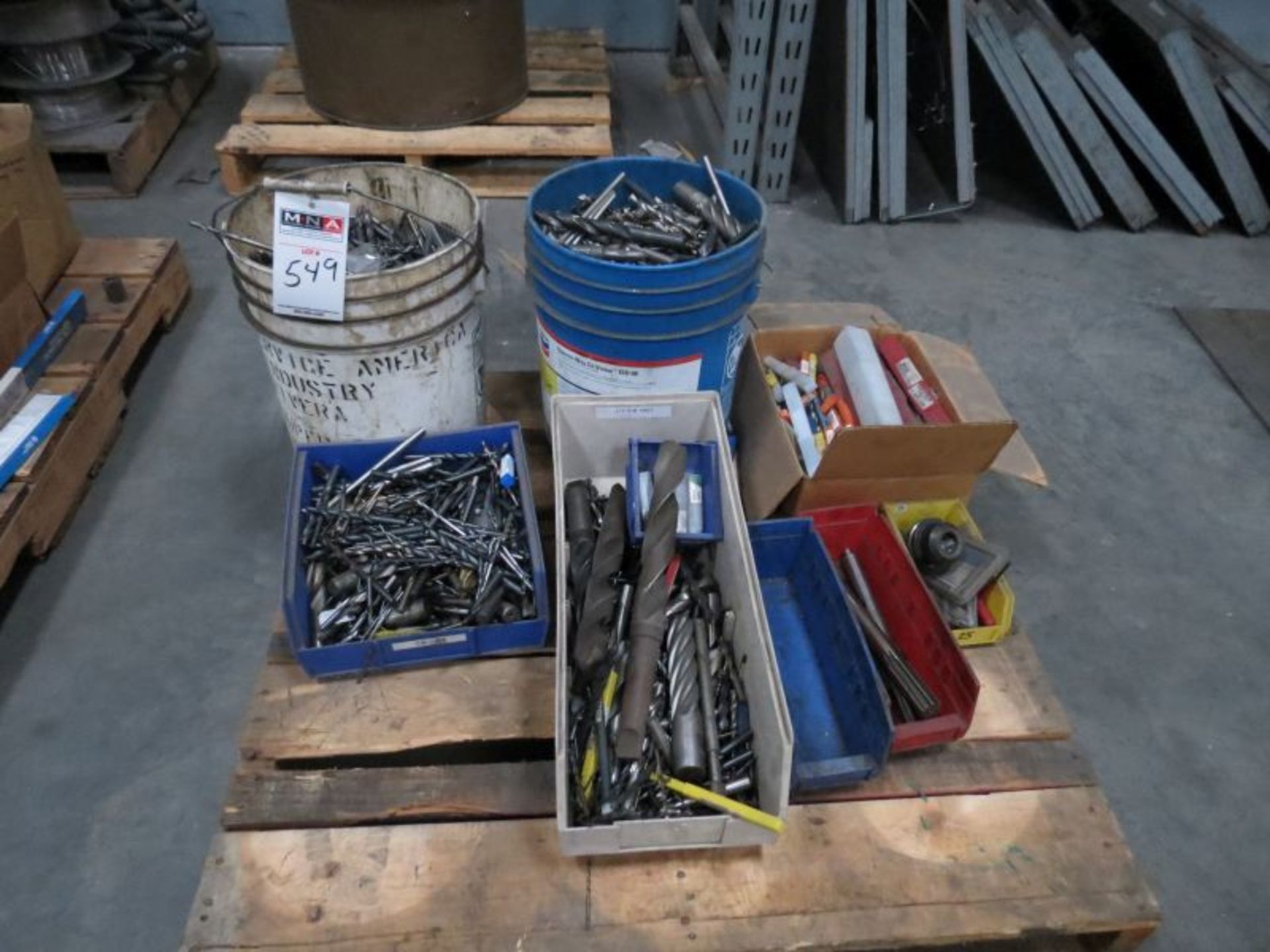 Assorted Wire, Pallet of Recycled Drills and Endmills - Image 2 of 3