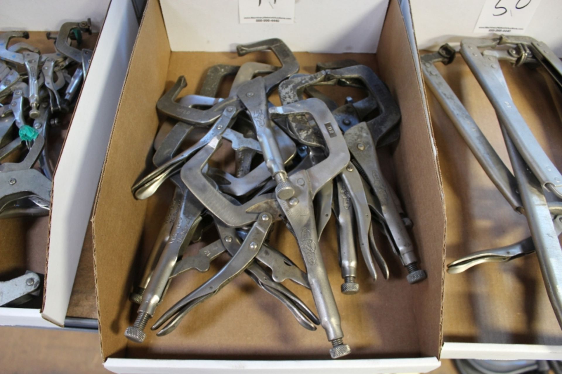 Assorted Vice Grip Clamps