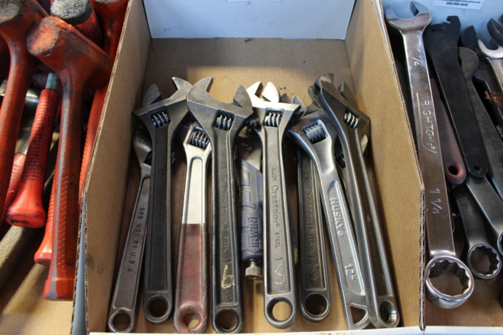 Assorted Crescant Wrenches