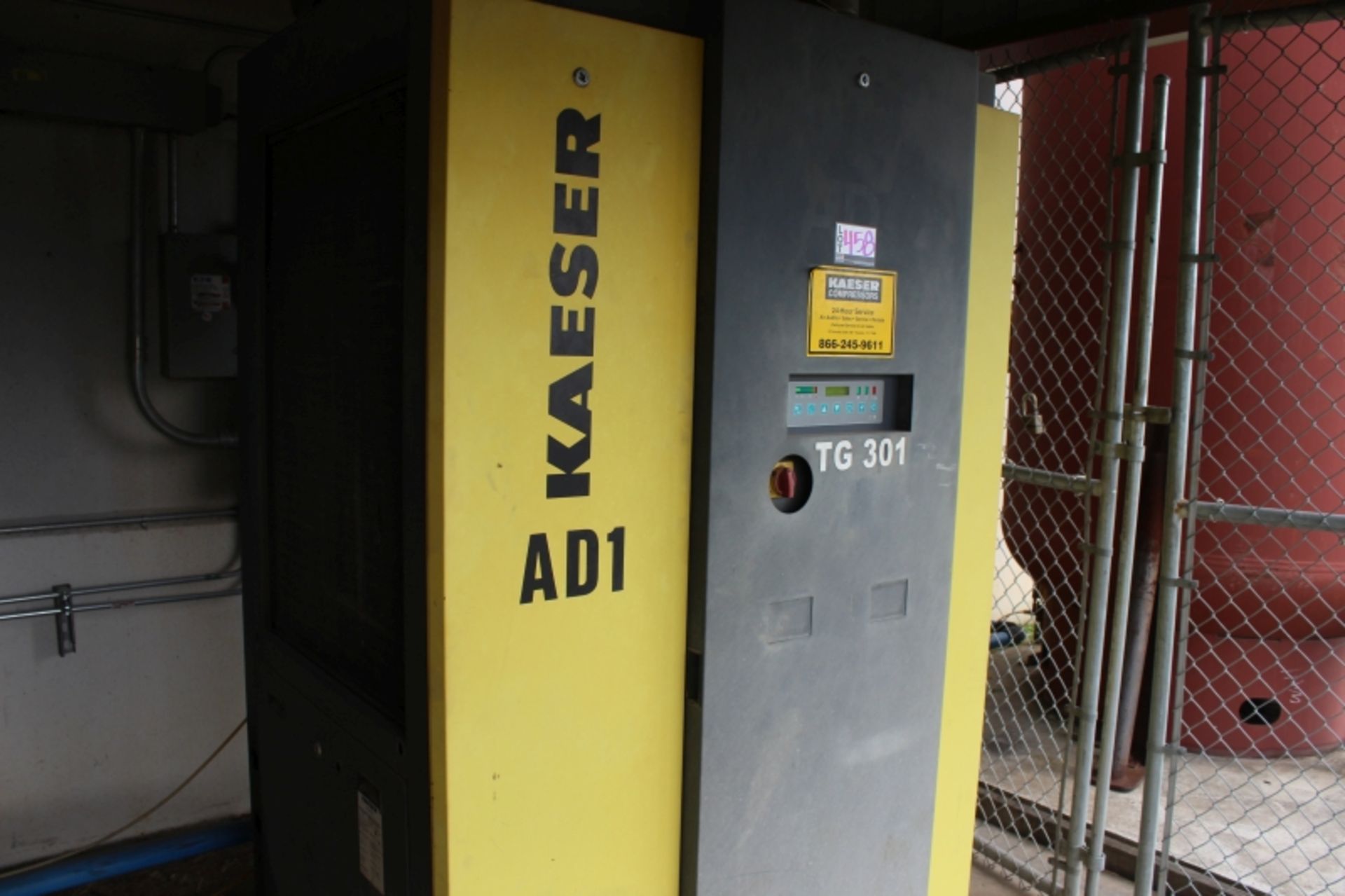 Kaeser TG301E Refrigerated Air Dryer, s/n RK0B110ABB4a2NK10079 - Image 2 of 3