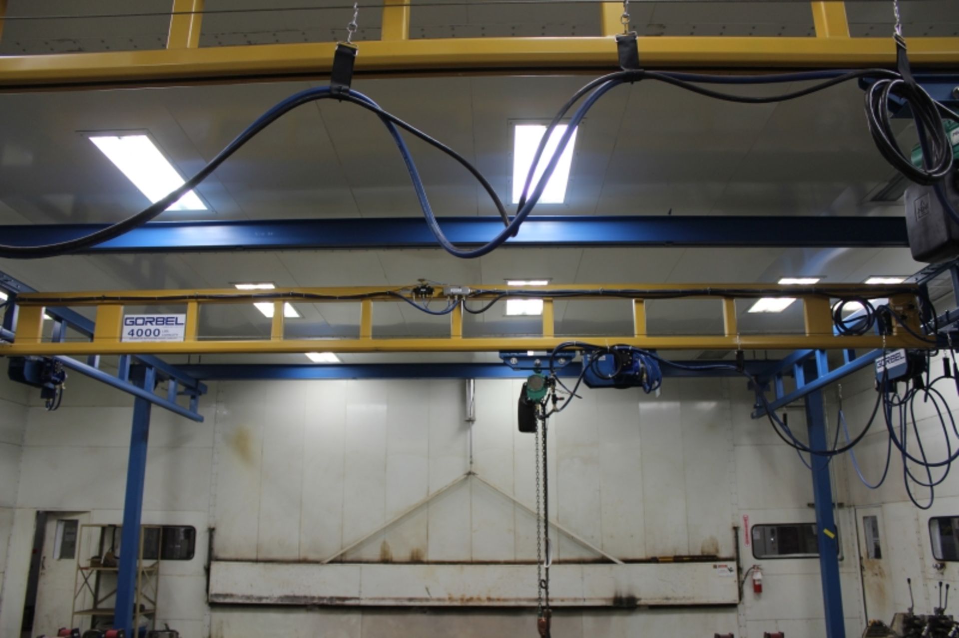 25' Span, 2 Ton Gorbel Over Head Crane