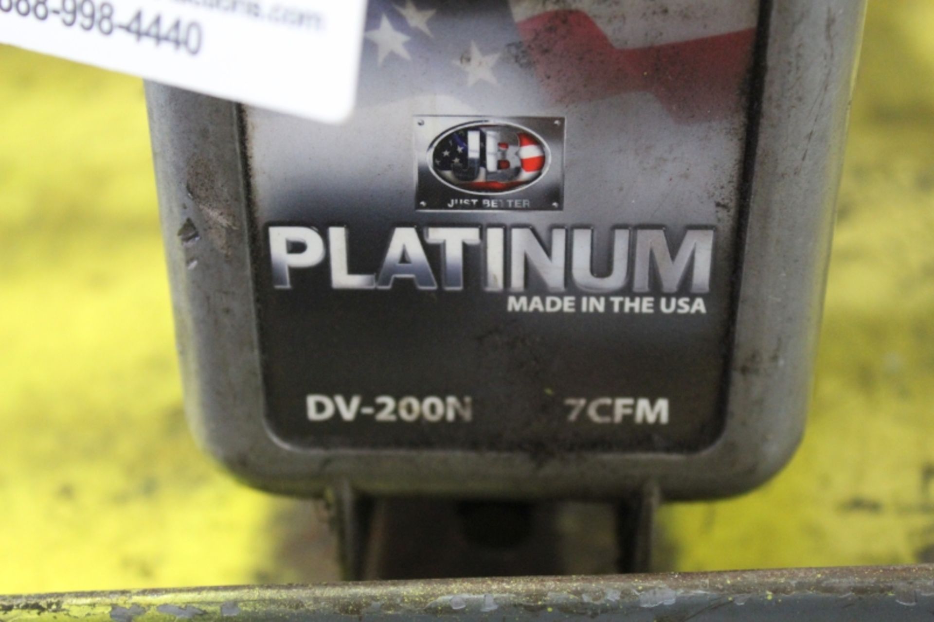 JB Industries DV-200N Platinum Vacuum Pump - Image 3 of 3
