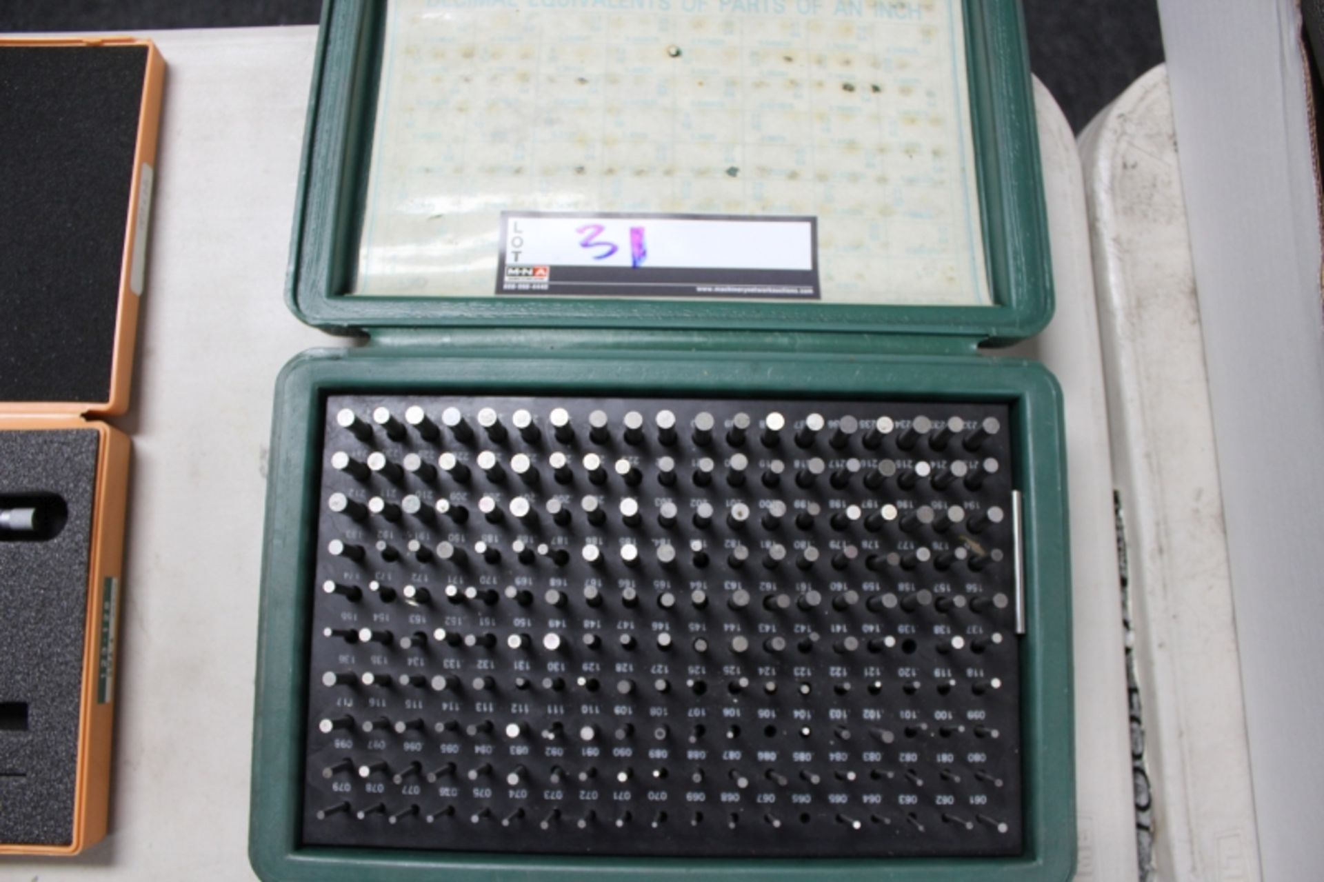 Pin Gage Set