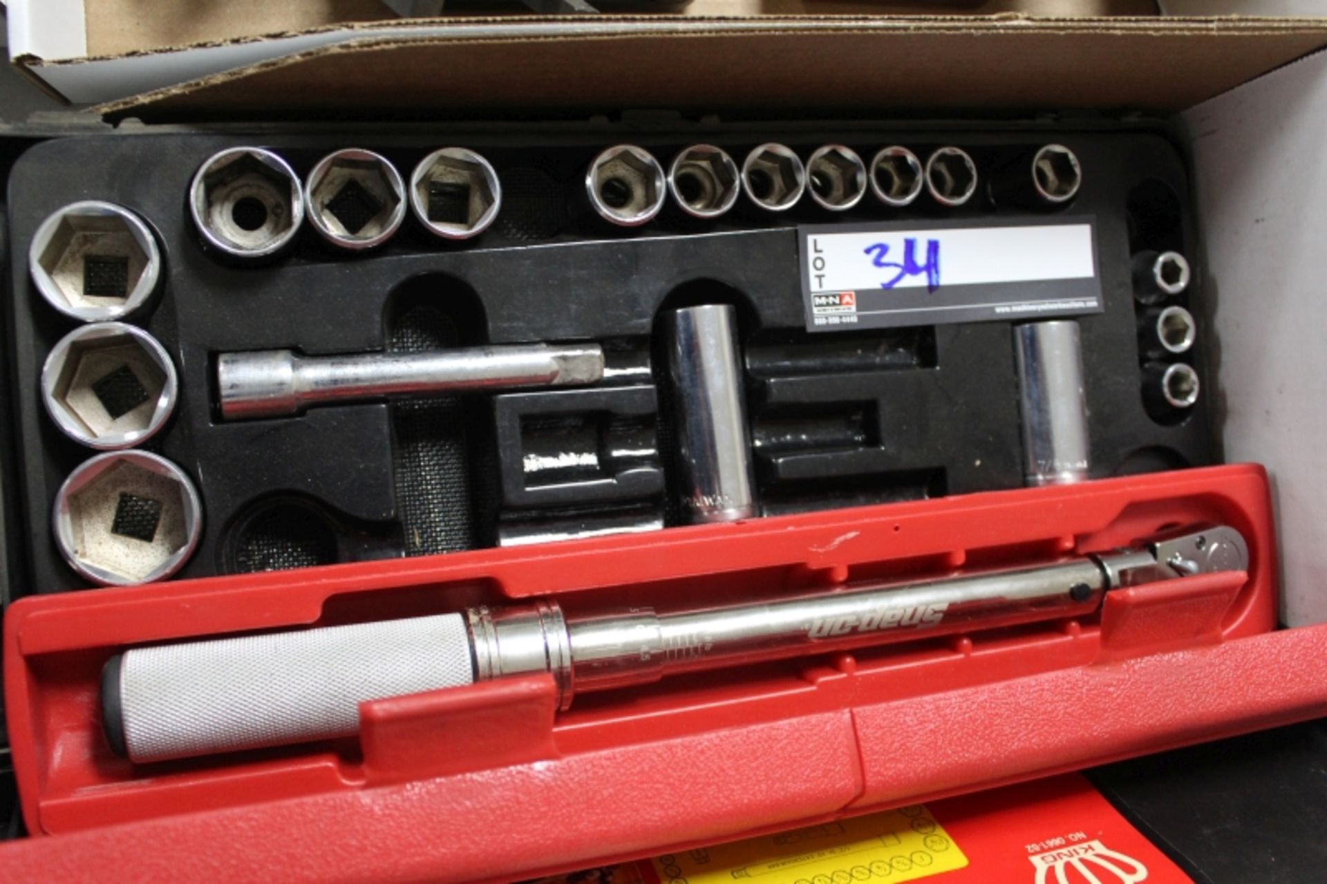 Snapon Torque Wrench and Ratchet Set