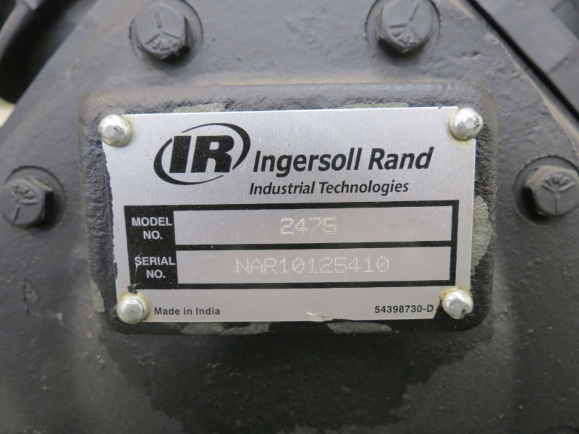 Ingersoll Rand 2475 Air Compressor, S/N NAR10125410 - Image 5 of 5