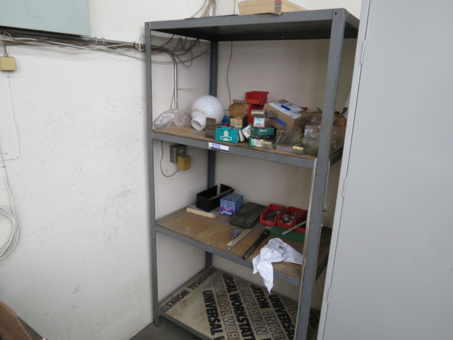 Shelving Unit with Content