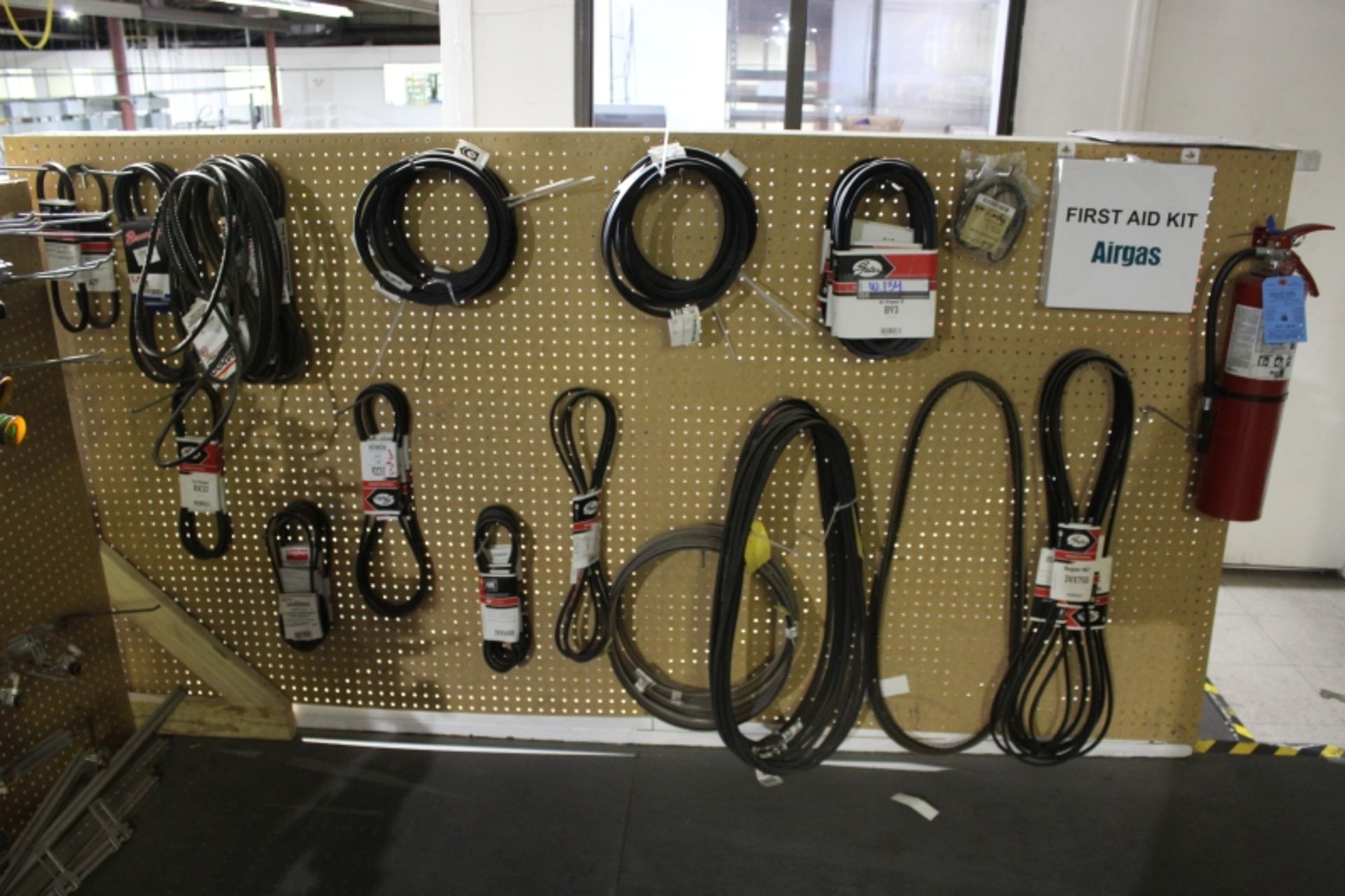 3 Racks of Assorted Electrical Hardware, Filters, Hoses, & V Belts - Image 15 of 16