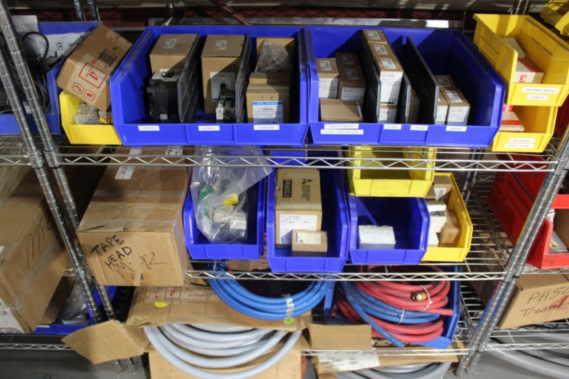 2 Racks of Assorted Electrical Hardware & Hoses - Image 4 of 9