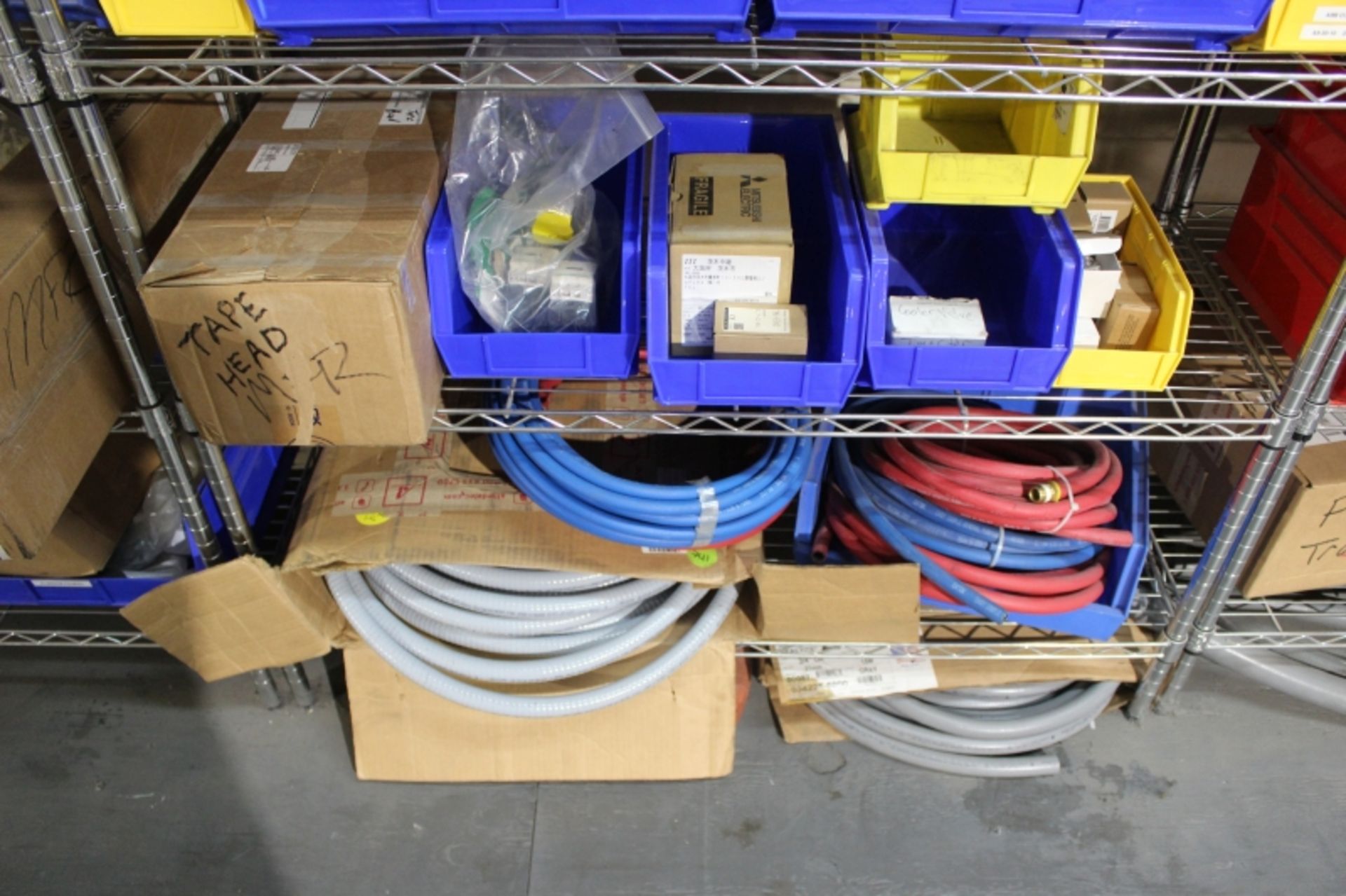 2 Racks of Assorted Electrical Hardware & Hoses - Image 5 of 9