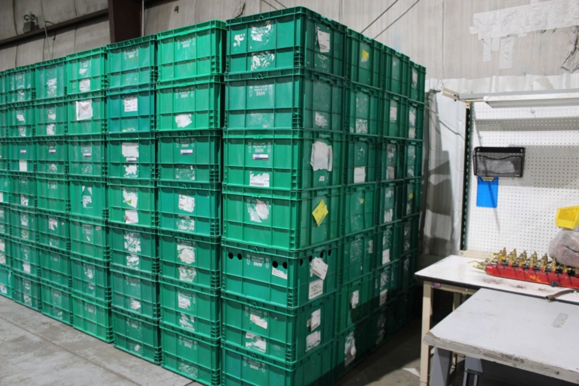 Green Storage Bins