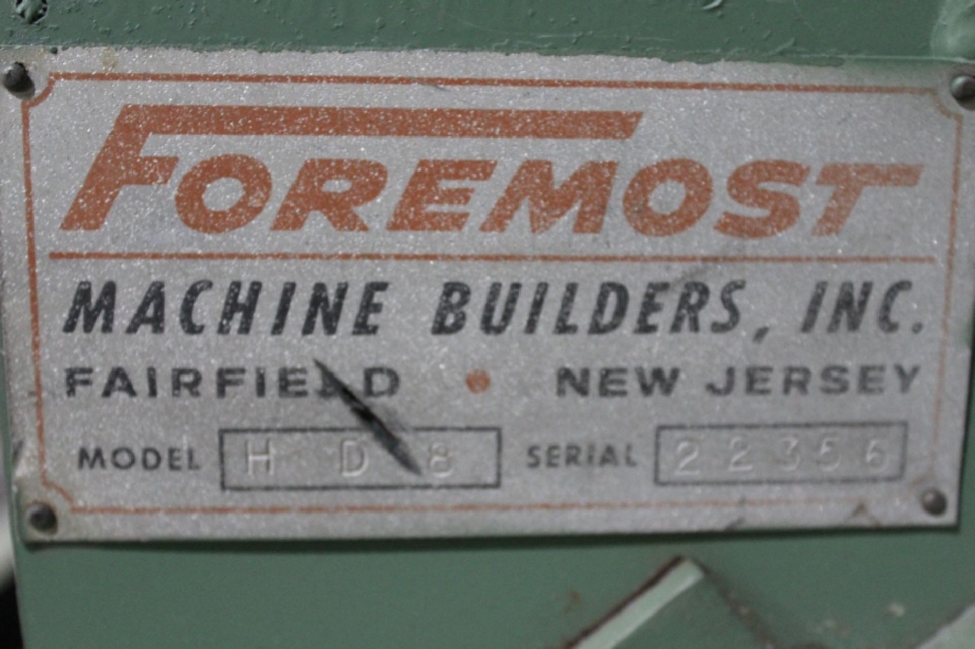 Foremost HD8 Granulator, 100 HP, with Cyclone & Blower, S/N 22356 - Image 4 of 4