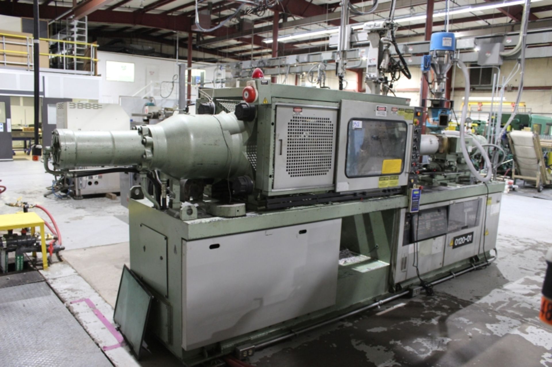 120 Ton 7.2 oz. Nissei FS120S18ASE Injection Molding machine, w/ NC8000F control, S/N S12K126, New - Image 3 of 7
