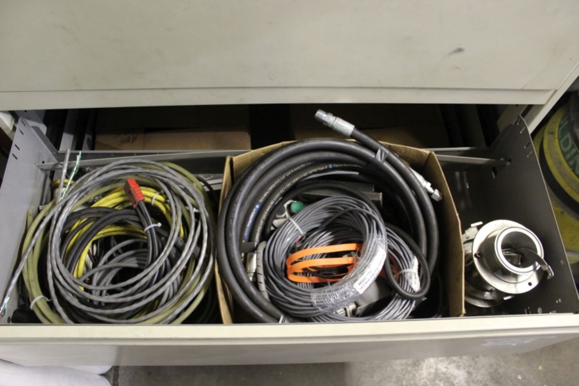 5 Drawer Cabinet with Content, Assorted Hoses, Wire, & Tools - Image 4 of 6