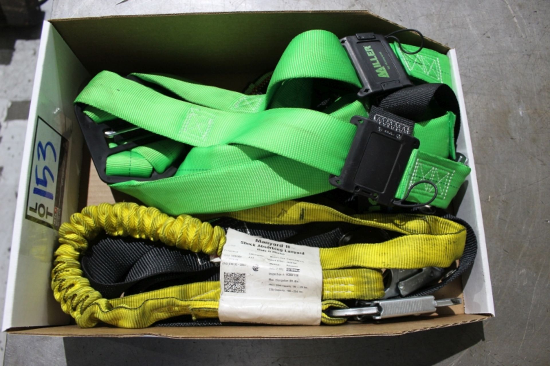 Miller Duraflex Python Safety Harness, with Shock Absorbing Lanyard - Image 3 of 3