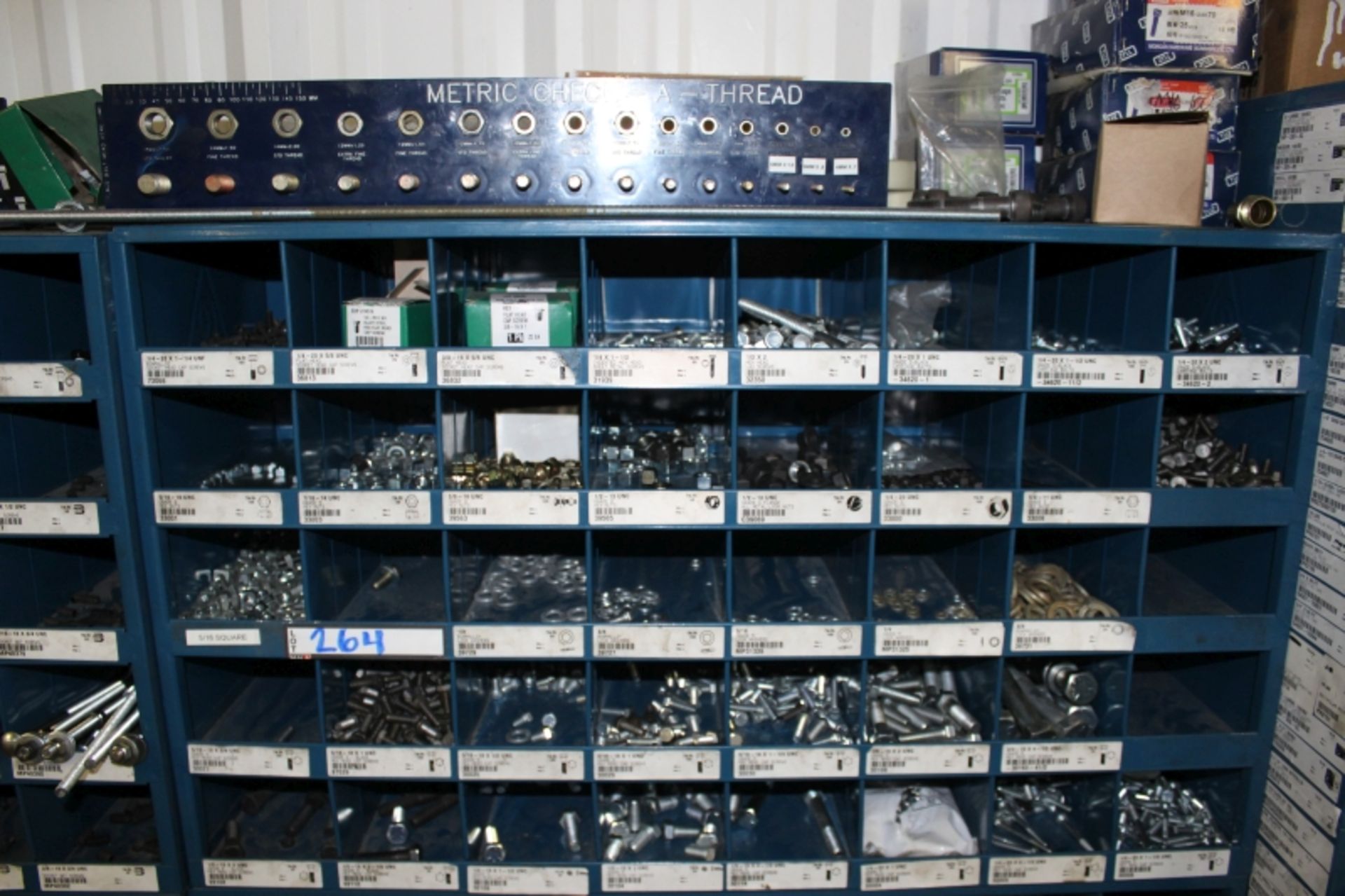 Assorted Inch & Metric Hardware, Screws, Washers, Nuts, Bolts - Image 4 of 5