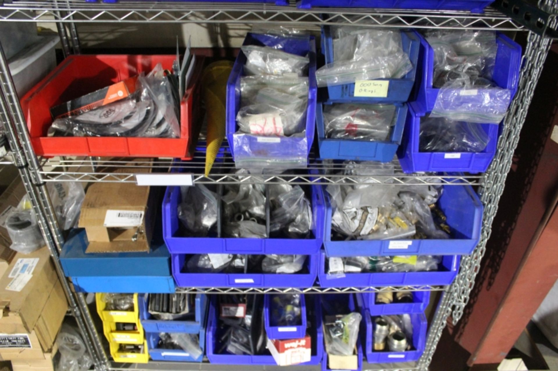 3 Racks of Assorted Electrical Hardware, Filters, Hoses, & V Belts - Image 8 of 16