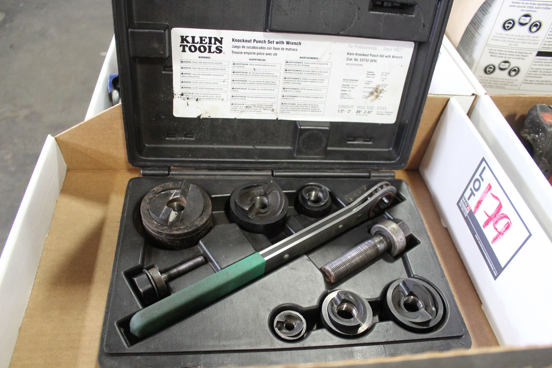 Klien Tools Knockout Punch Set with Wrench - Image 2 of 2
