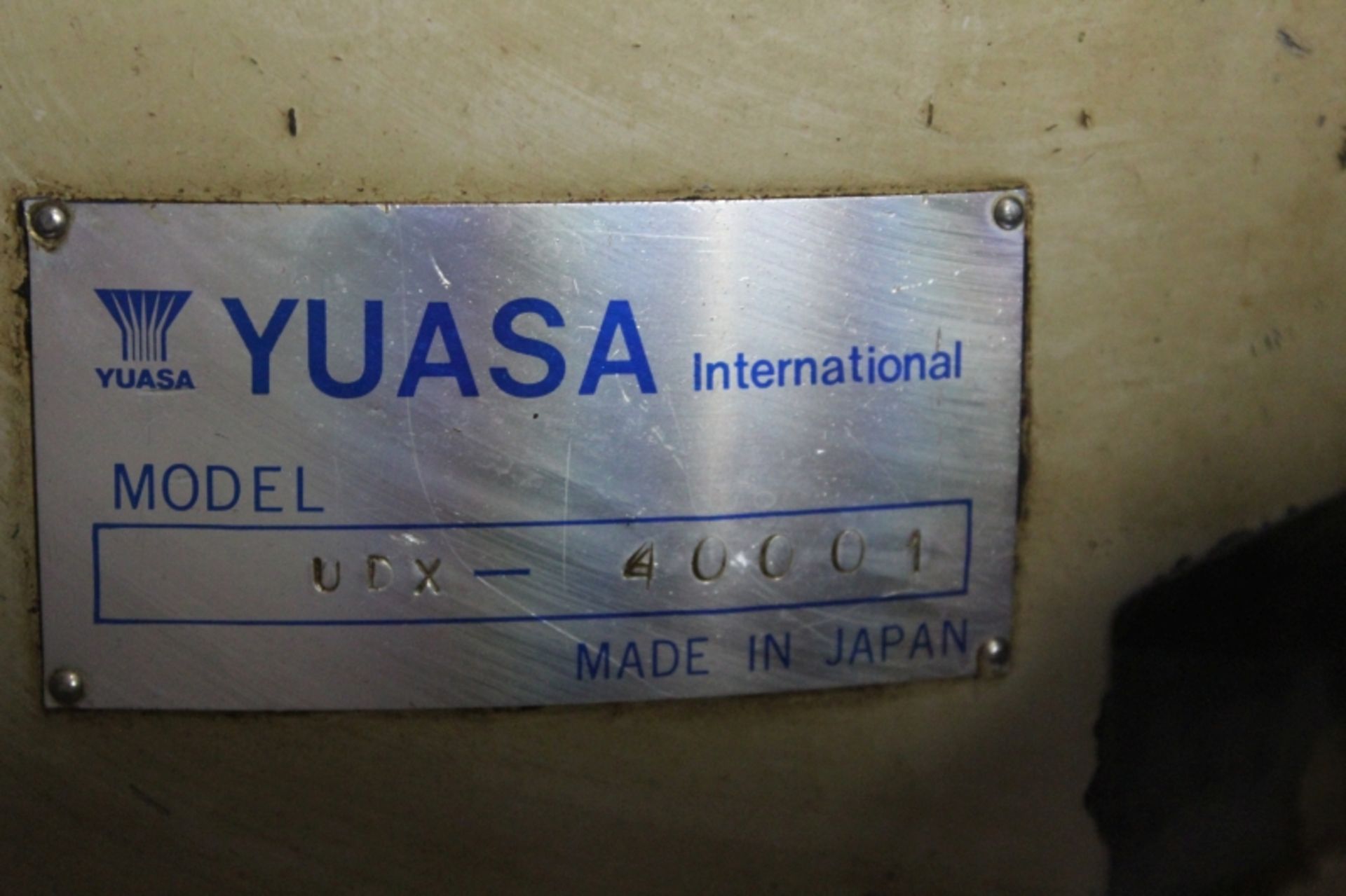Yuasa UDX-40001 Rotary Table - Image 4 of 4