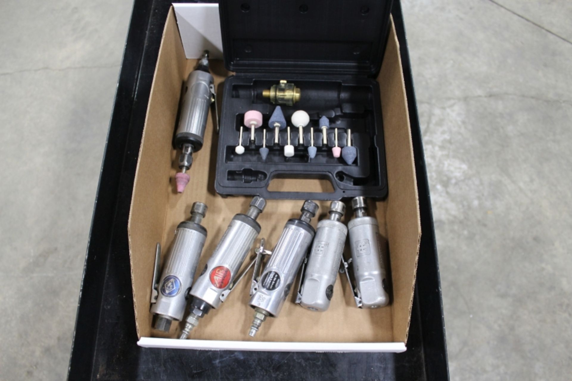 Assorted Pneumatic Grinders with Abrasive Kit - Image 2 of 3