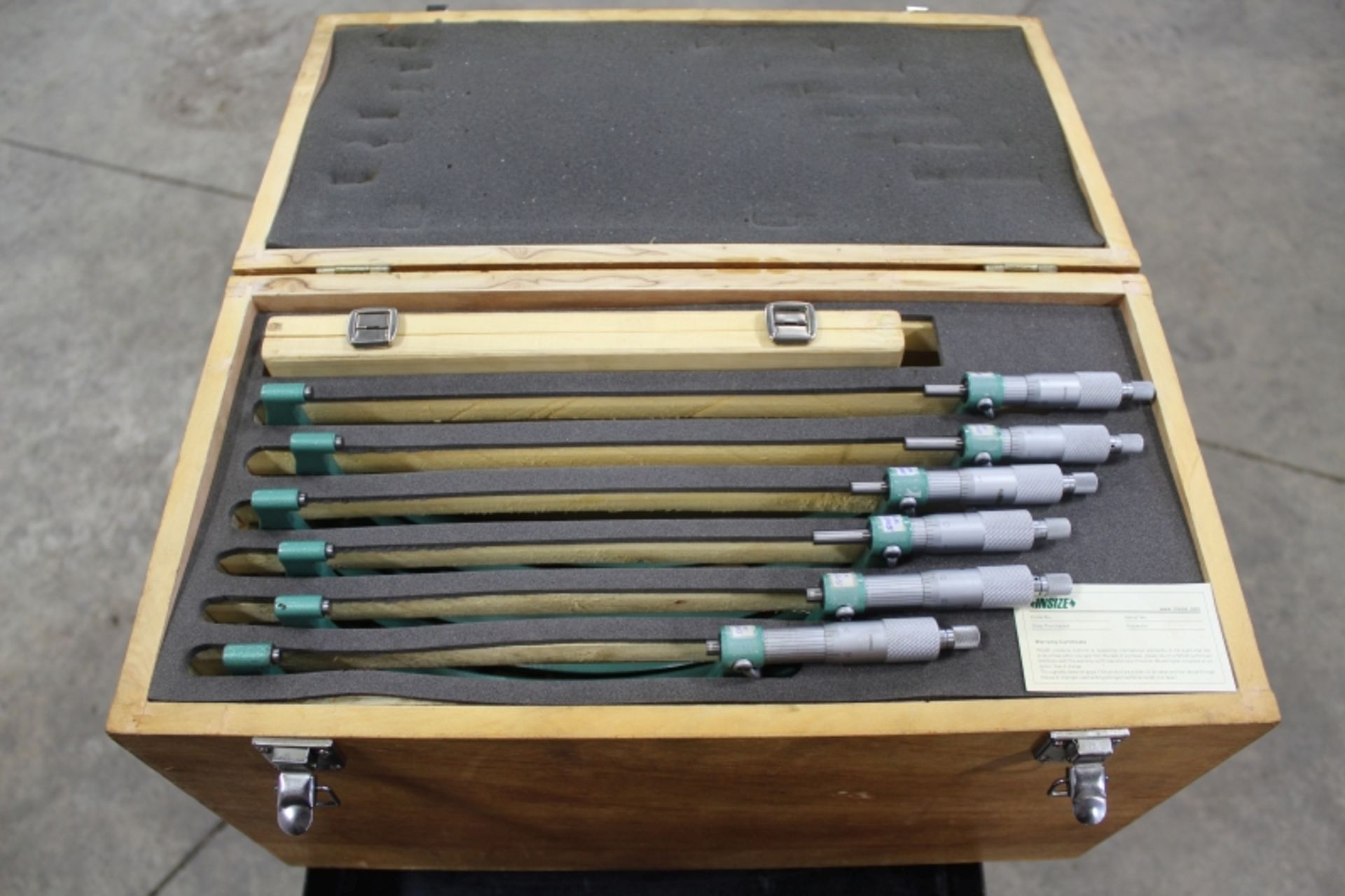 Insize Outside Micrometer Set