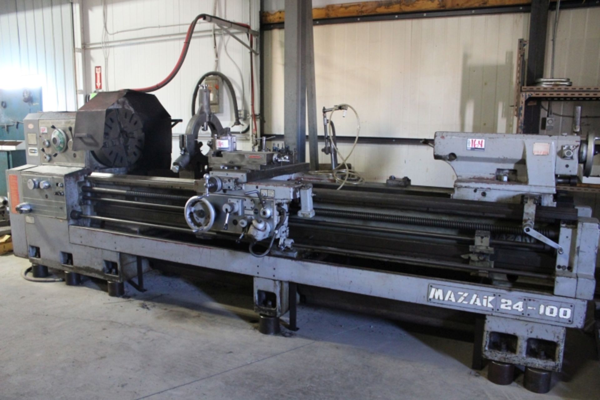 Mazak 24100 Engine Lathe, 20" Chuck, S/N 40349W - Image 4 of 9