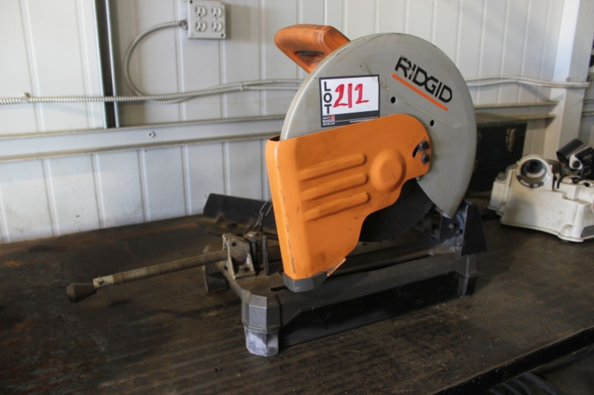 Ridgid R4141 14" Abrasive Cut-Off Machine - Image 3 of 4