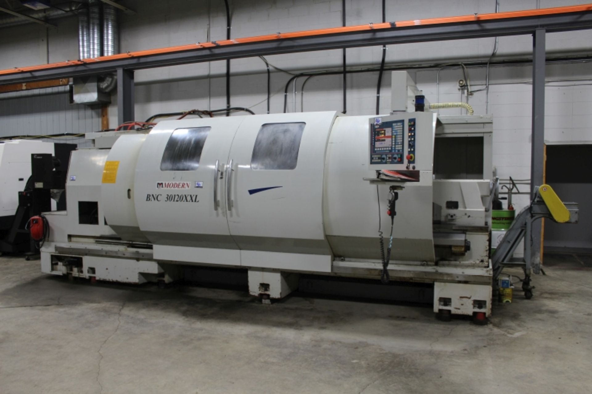 Modern BNC 30120XXL, Fagor control, 10” spindle bore, 30” Sw, 120” CC, 16.5” Sw. over cross slide, - Image 5 of 19