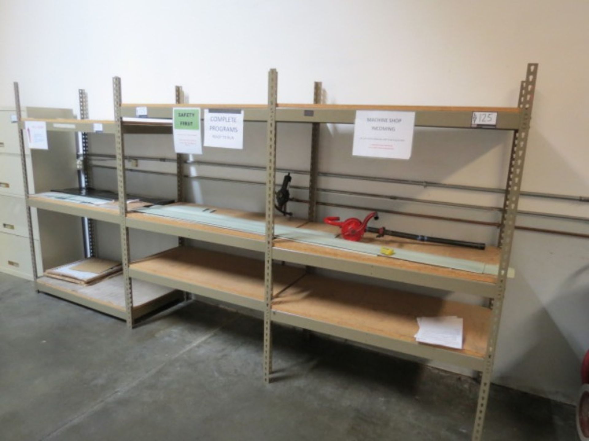 3 Sections of Lightweight Racks - Image 2 of 2