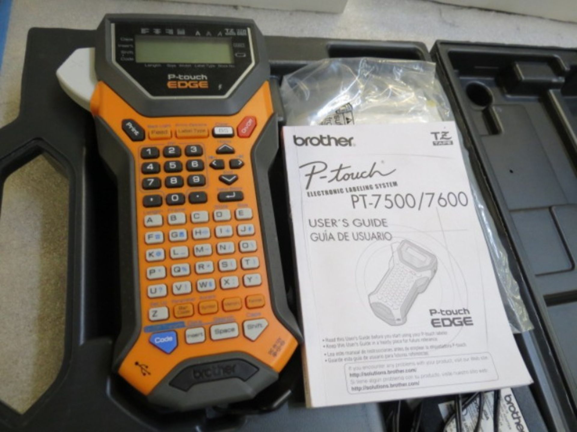 Brother P- Touch Electric Labeling System PT-7500/7600 - Image 2 of 2