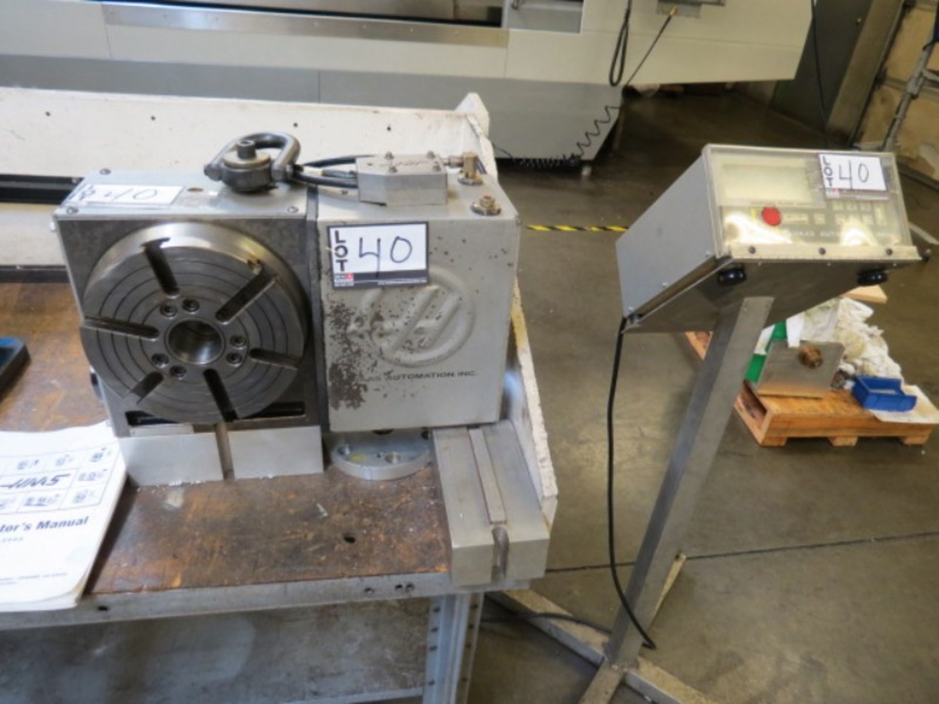 HAAS HRT-210 4 Axis Rotary Table W/ Brushless Rotary Control