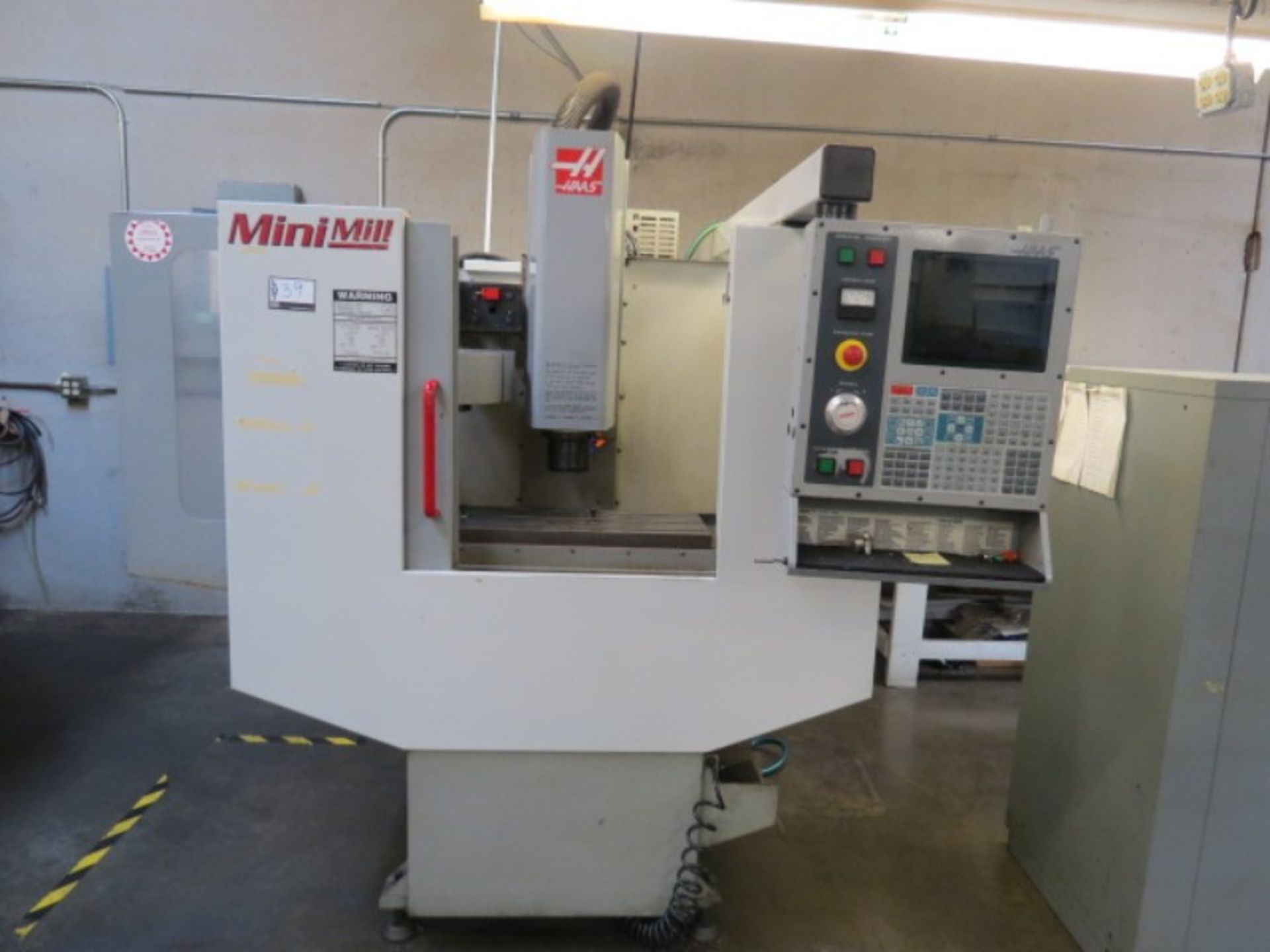 HAAS Mini Mill 16'' x 12'' x 10'' trvls, 6000, RPM, CT40 Taper, 10 ATC, S/N 24335, New 2001 - Image 2 of 6