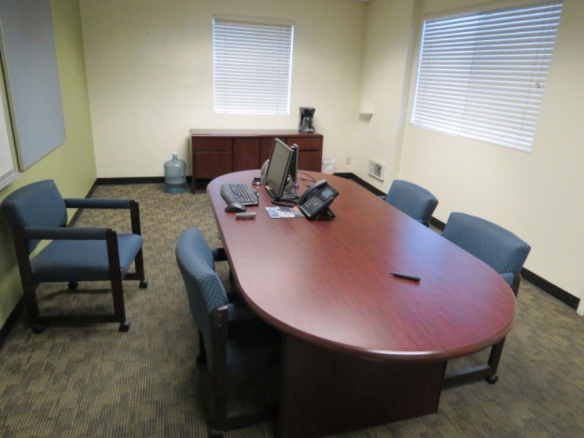 Room Content, Conference Table with Chairs & Projector - Image 5 of 9