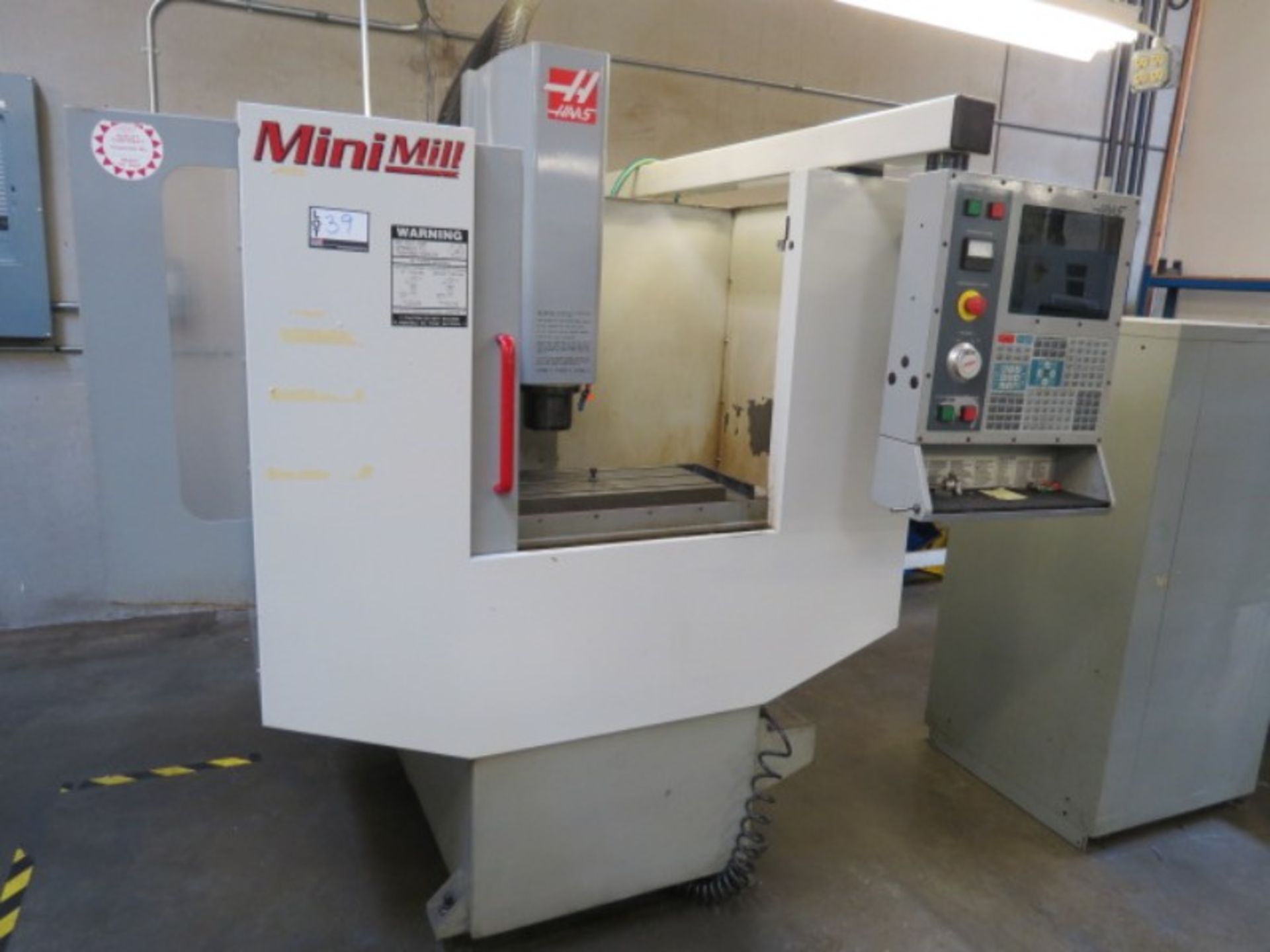 HAAS Mini Mill 16'' x 12'' x 10'' trvls, 6000, RPM, CT40 Taper, 10 ATC, S/N 24335, New 2001 - Image 3 of 6