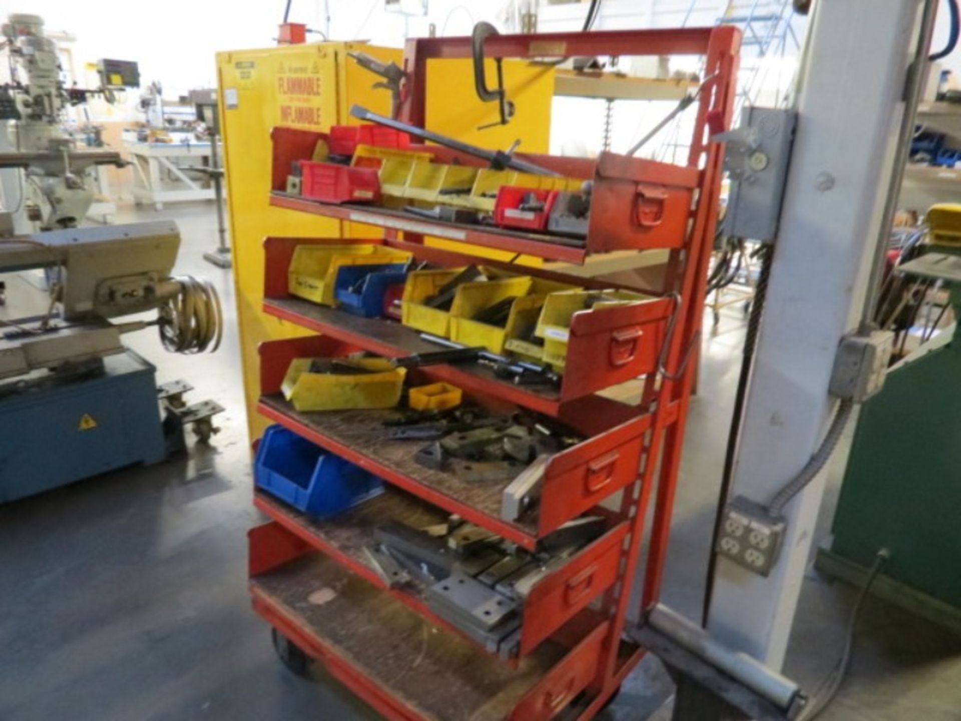 Metal Rolling Carts with Bolts & Hold Downs - Image 3 of 3