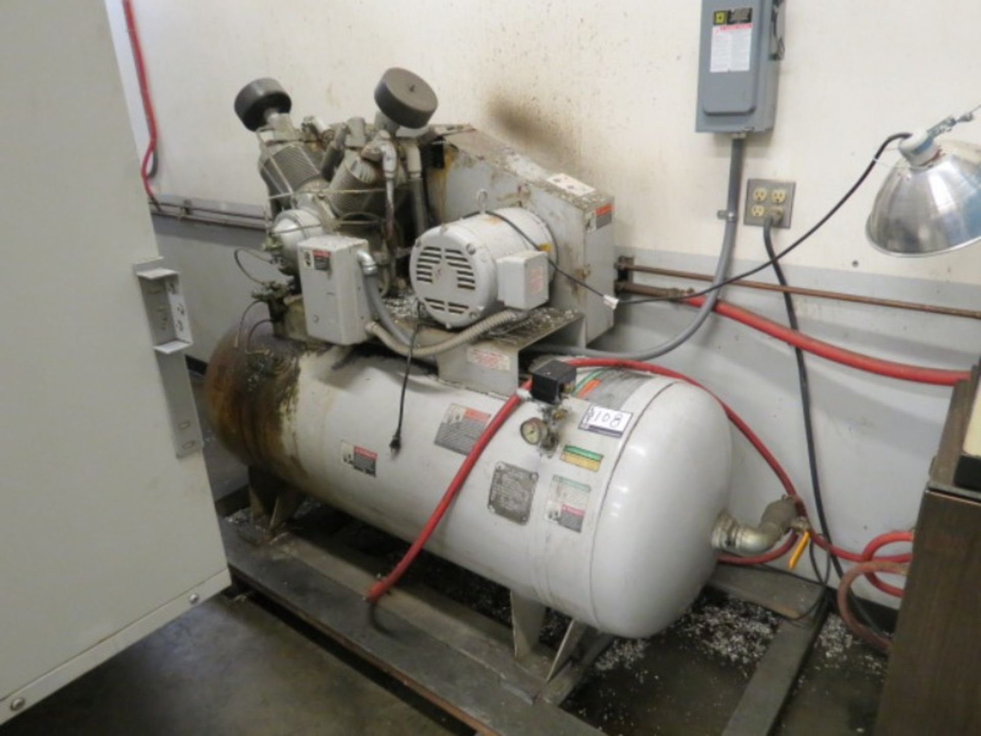 Curtis 10 HP air Compressor with Dryer & Air Tank - Image 3 of 5
